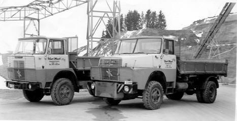 Kurt Marti Transporte Zell - Henschel - erster Lastwagen